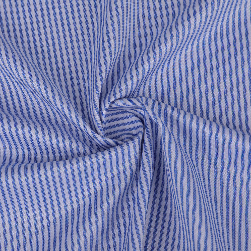 Spandex sesamae-punctum summus elastica striata Jacquard shirt fabricae