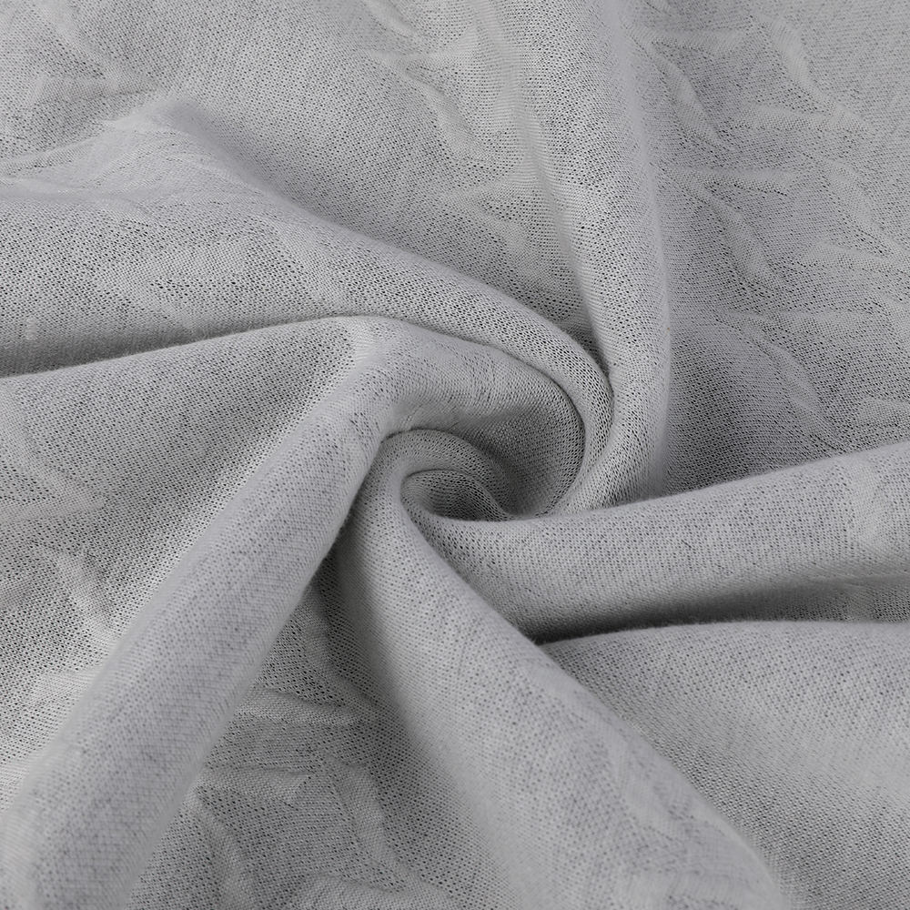 Satatable comfortable et mollis cutis-amica duplex Jacquard lana fabricae