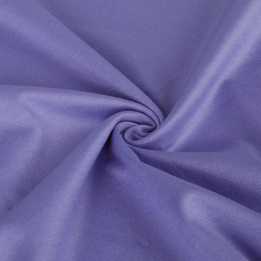 Eco-Friendly Luxuria Jersey amet 10/90 Moro Sericum Cottonus fabricae