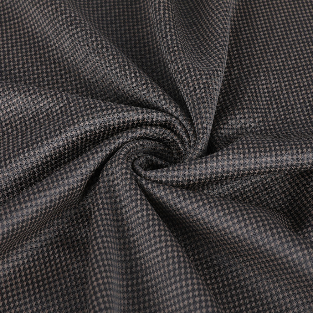 Shrink-probationem calor duplex Jacquard Silius Lana fabricae